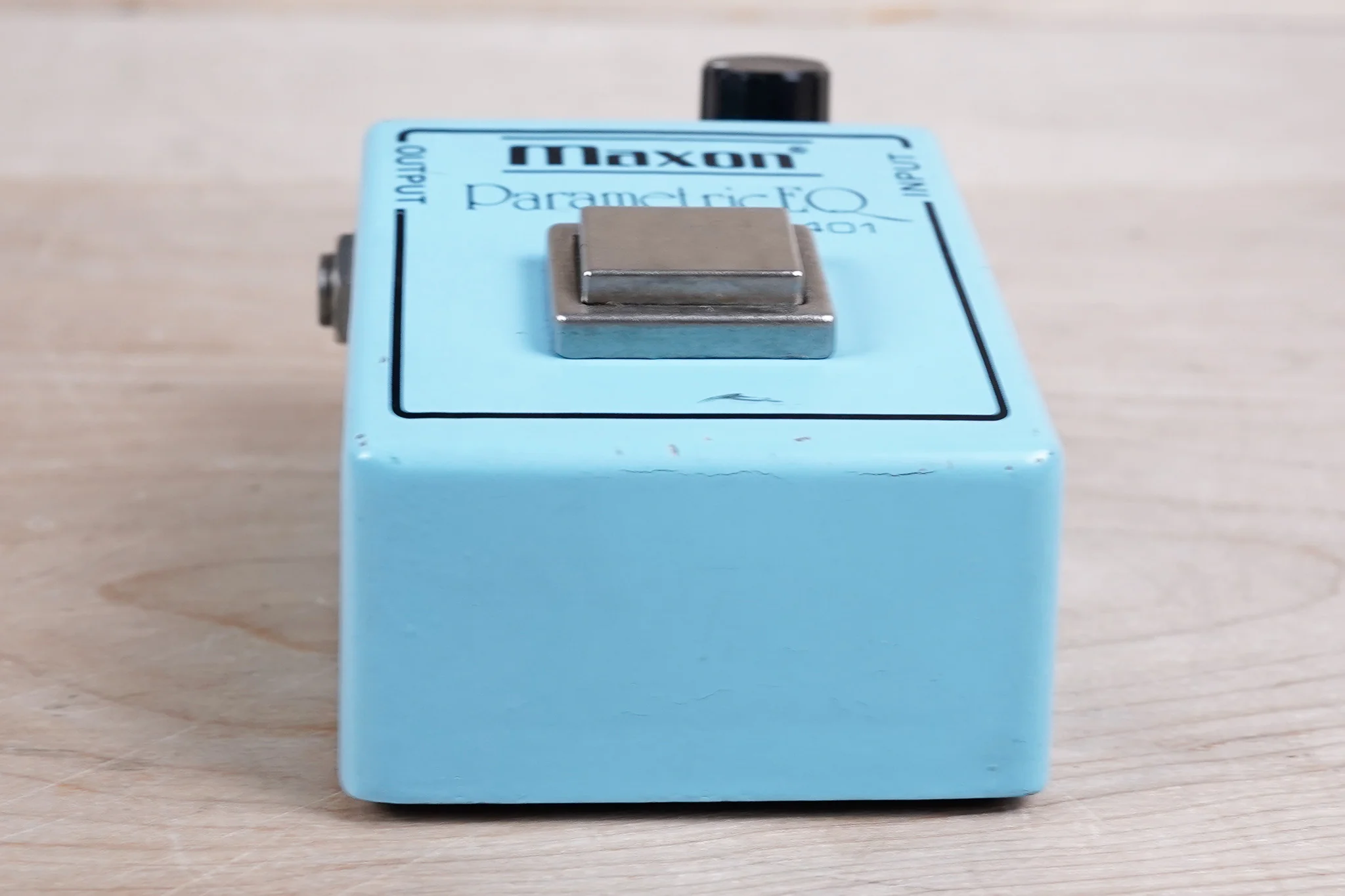 Maxon PQ-401 Parametric Equalizer 1981 Made in Japan MIJ Blue - Image 2