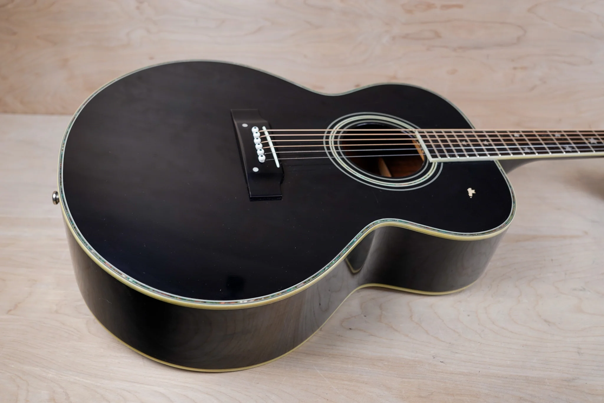 Morris MJ-405 MIJ 1981 Black Vintage Made in Japan w/ Hard Case - Image 12