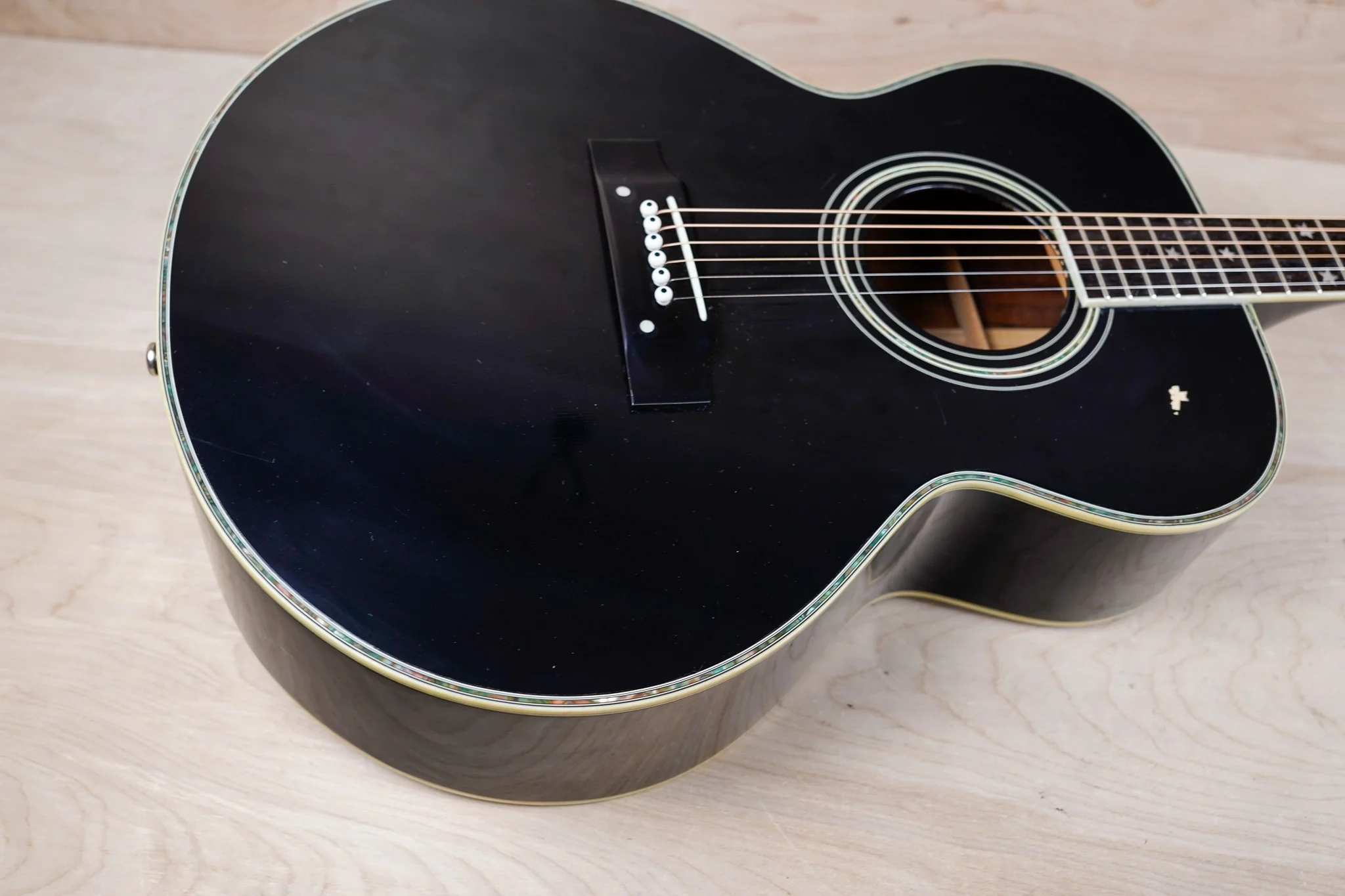 Morris MJ-405 MIJ 1981 Black Vintage Made in Japan w/ Hard Case - Image 15
