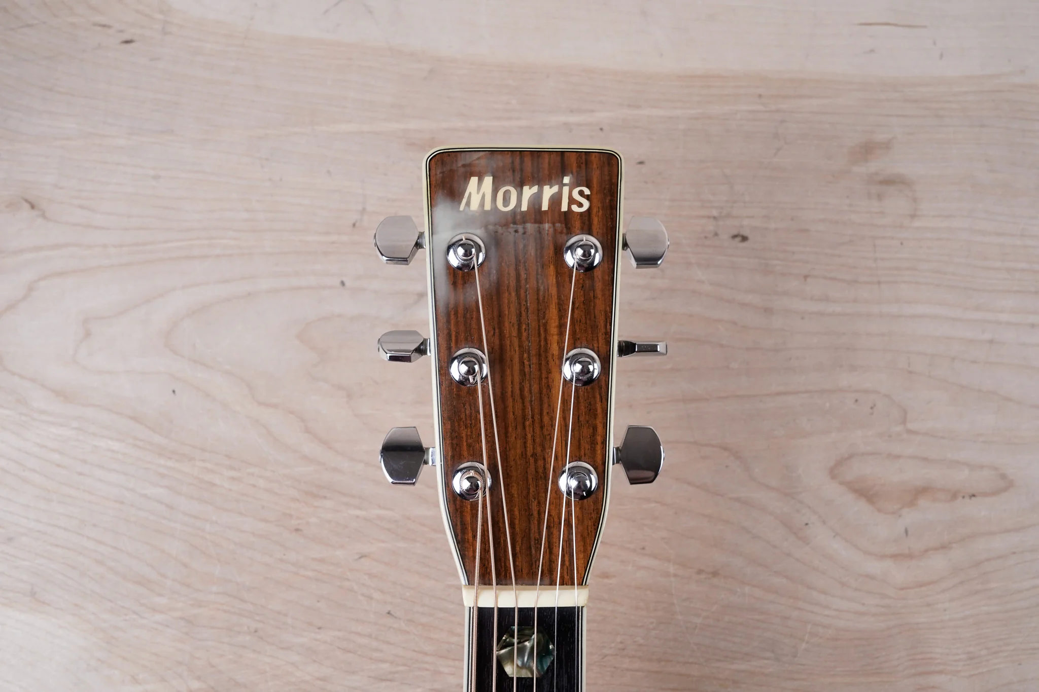 Morris W-40 Acoustic Guitar 1978 Natural Made in Japan MIJ w/ Case - Image 19