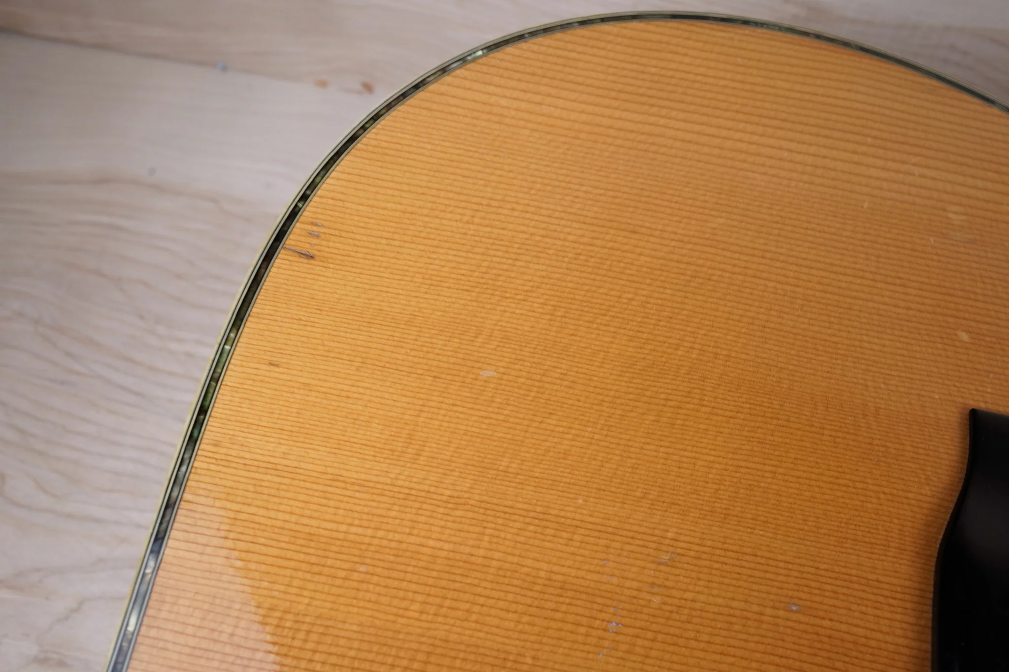 Morris W-50 Acoustic Guitar MIJ 1978 Natural Japan Vintage w/ Hard Case - Image 13
