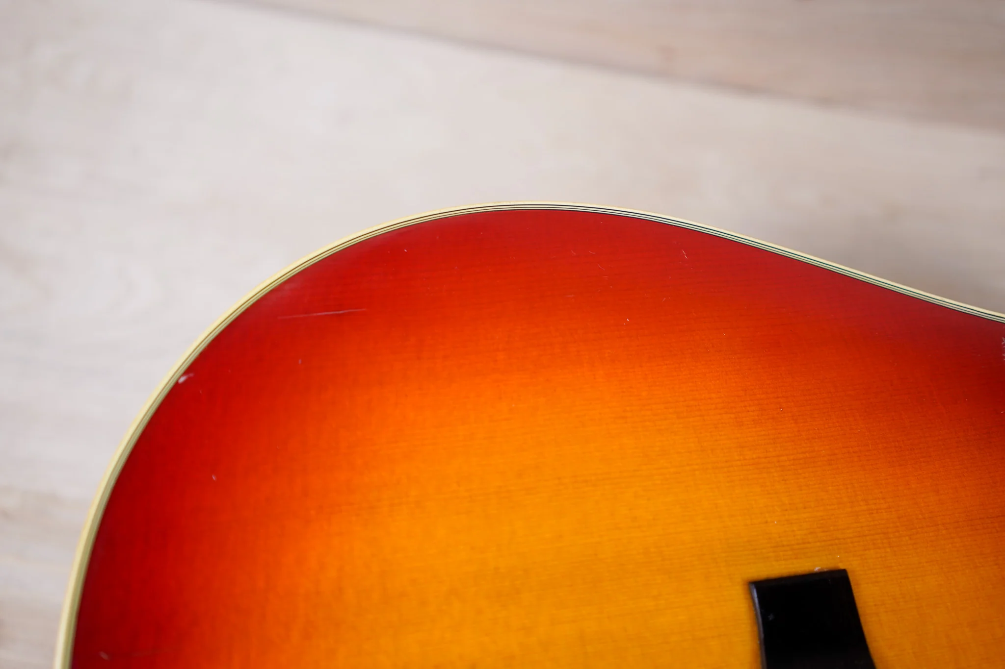 Morris WH-20 MIJ 1978 Cherry Sunburst Vintage Made in Japan MIJ w/ Bag - Image 12