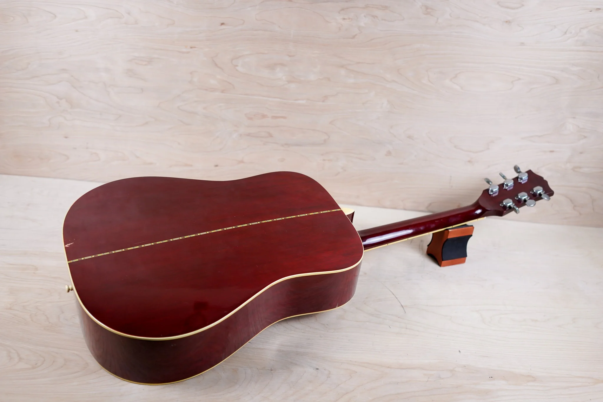 Morris WH-20 MIJ 1978 Cherry Sunburst Vintage Made in Japan MIJ w/ Bag - Image 15