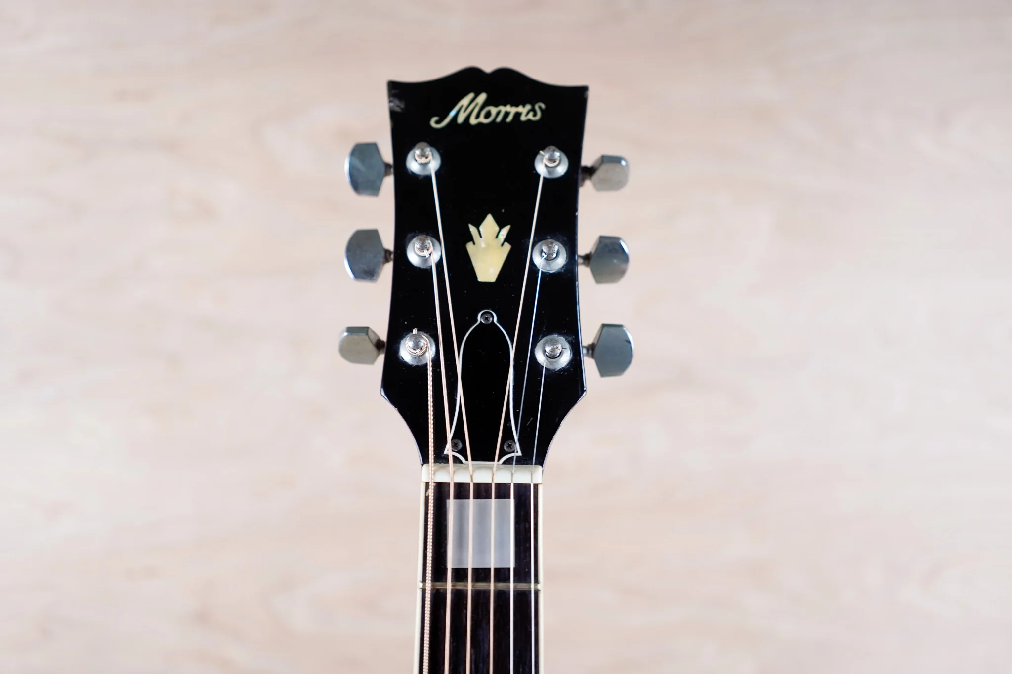 Morris WH-20 MIJ 1978 Cherry Sunburst Vintage Made in Japan MIJ w/ Bag - Image 3