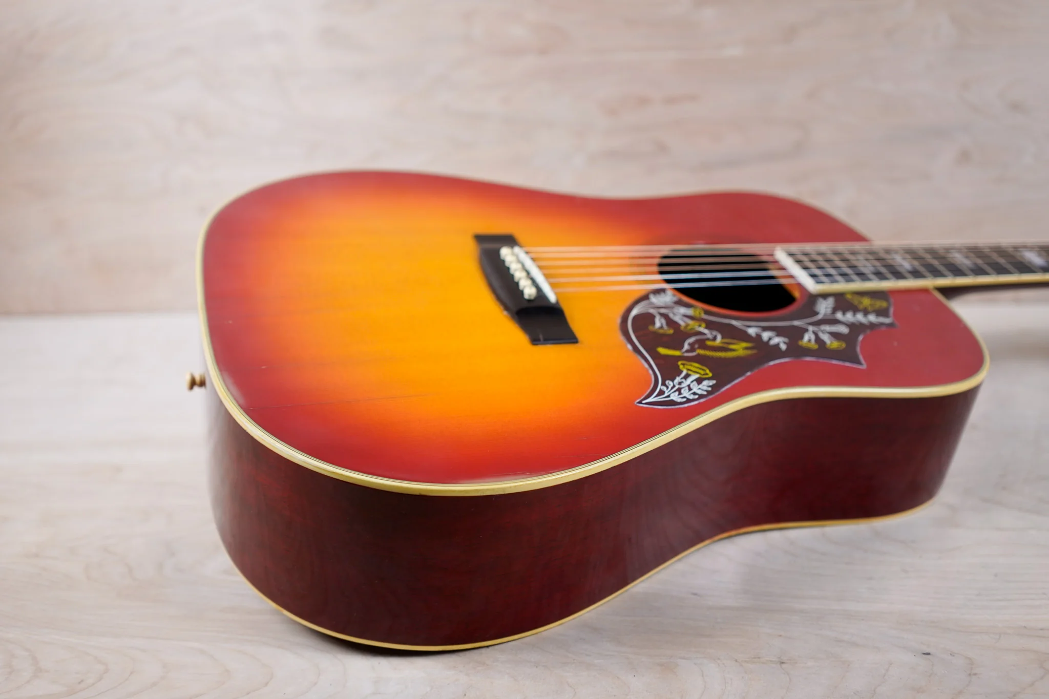 Morris WH-20 MIJ 1978 Cherry Sunburst Vintage Made in Japan MIJ w/ Bag - Image 9