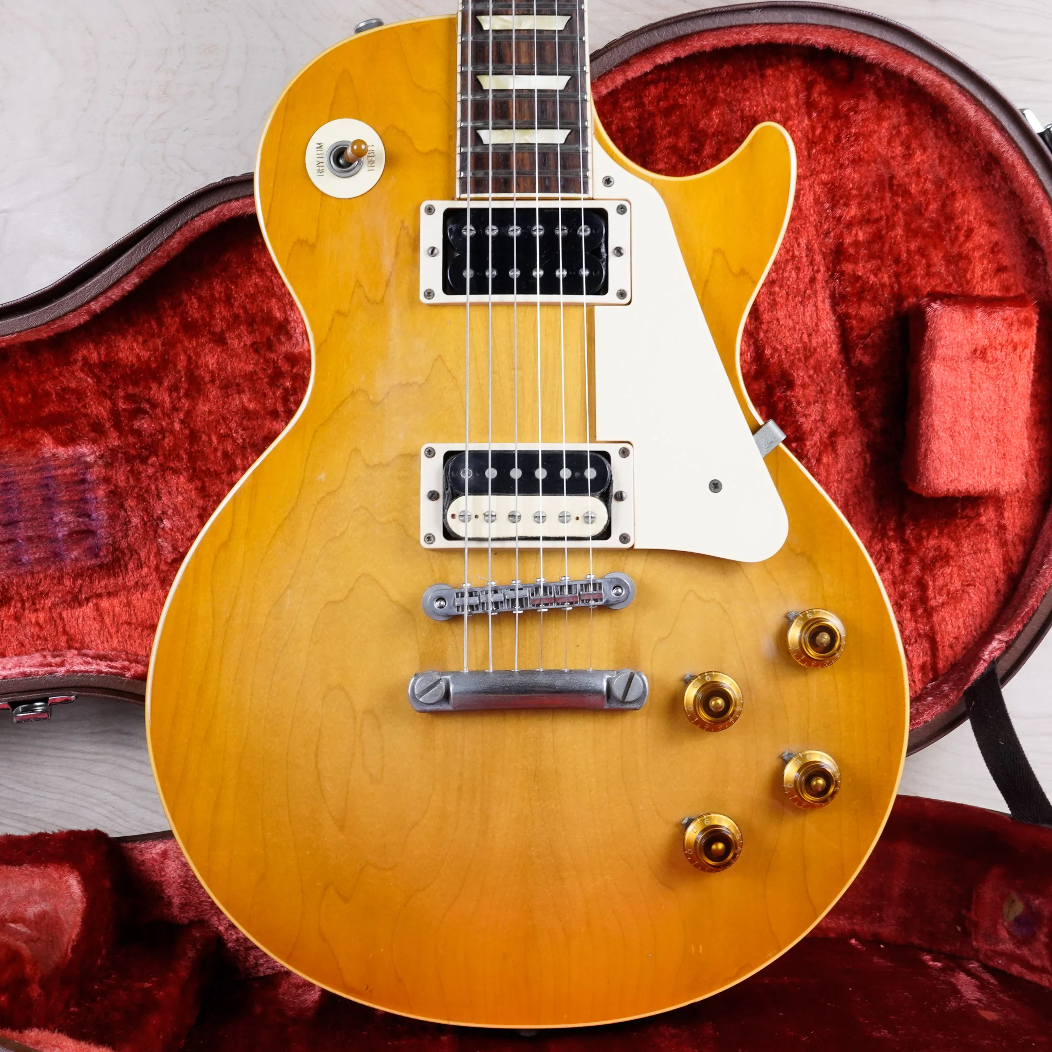 Orville By Gibson LPS-57C MIJ 1994 Lemon Drop Les Paul Reissue Made in Japan Lacquer Finish USA Pickups w/ Hard Case