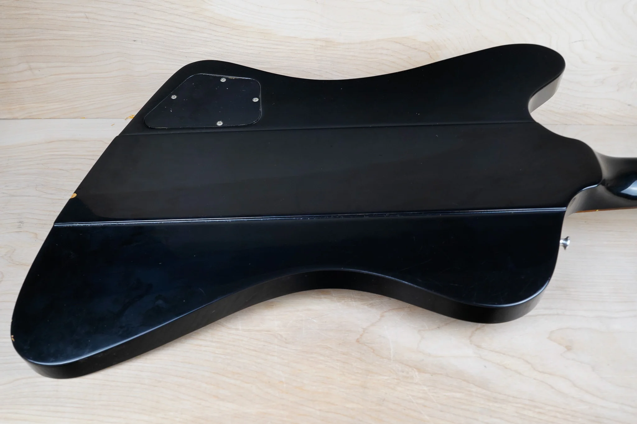 Orville by Gibson TB Thunderbird Bass MIJ 1990 Ebony Lacquer Finish USA Pickups Japan w/ Bag - Image 13
