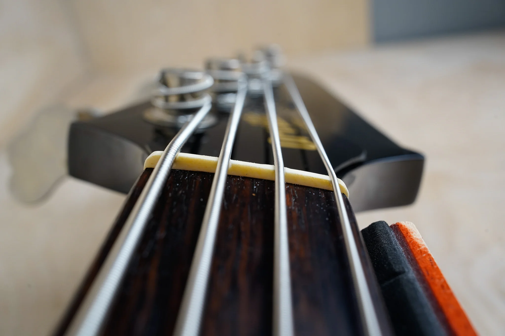 Orville by Gibson TB Thunderbird Bass MIJ 1990 Ebony Lacquer Finish USA Pickups Japan w/ Bag - Image 4