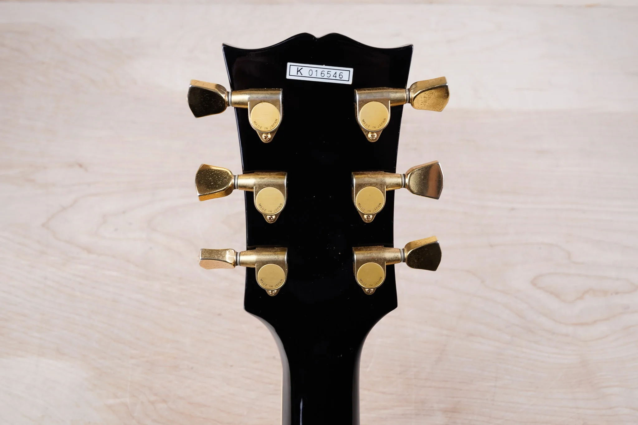 Orville LPC-75 Les Paul Custom MIJ 1990 Ebony Made in Japan w/ Bag - Image 21