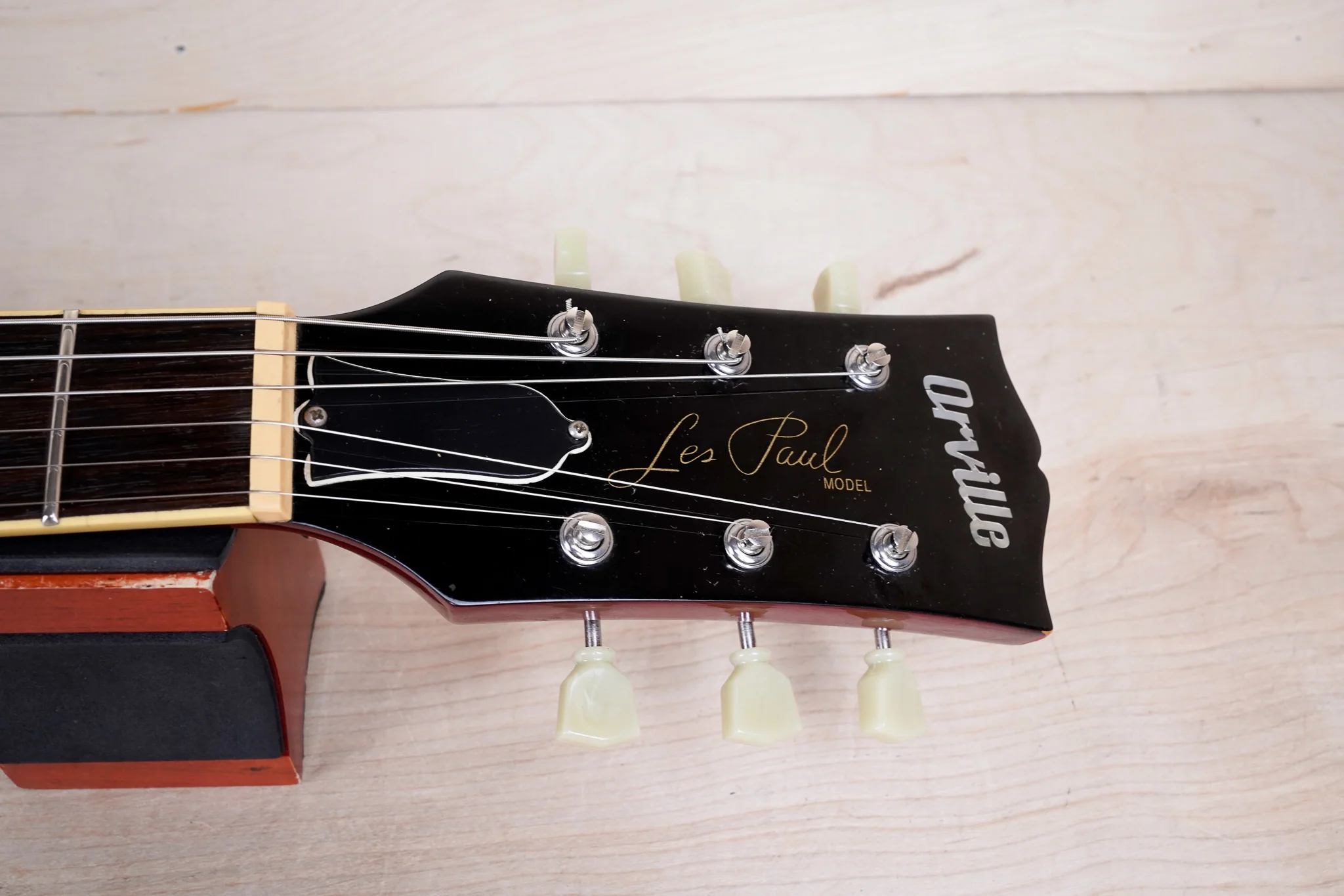 Orville LPS-75 Les Paul Standard 1997 Cherry Sunburst w/ Bag - Image 3