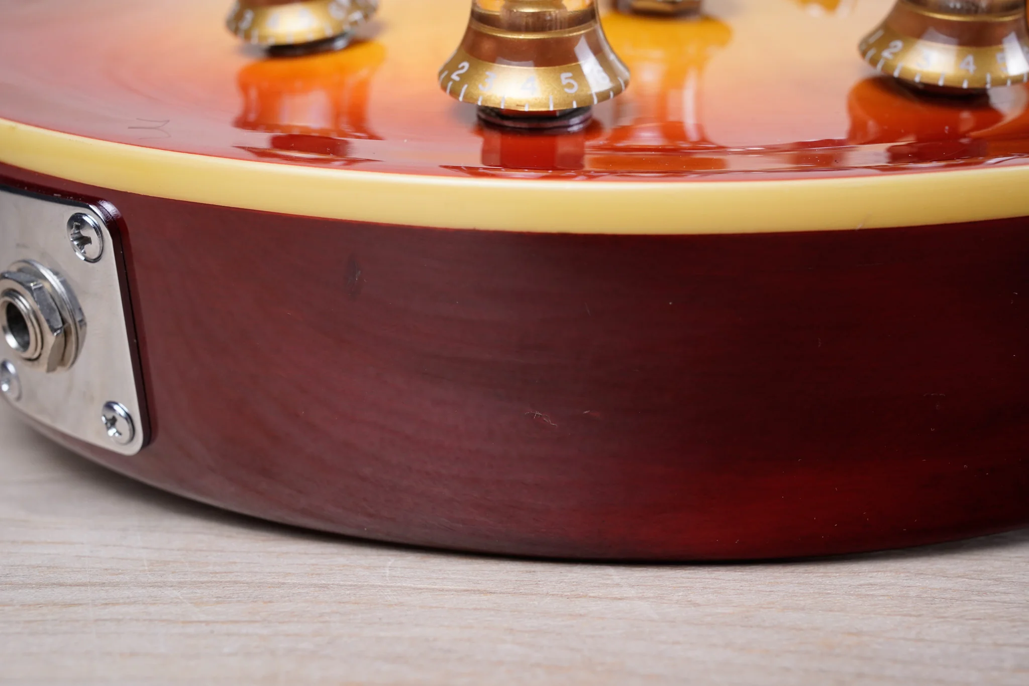Orville LPS-75 Les Paul Standard 1997 Cherry Sunburst w/ Bag - Image 6