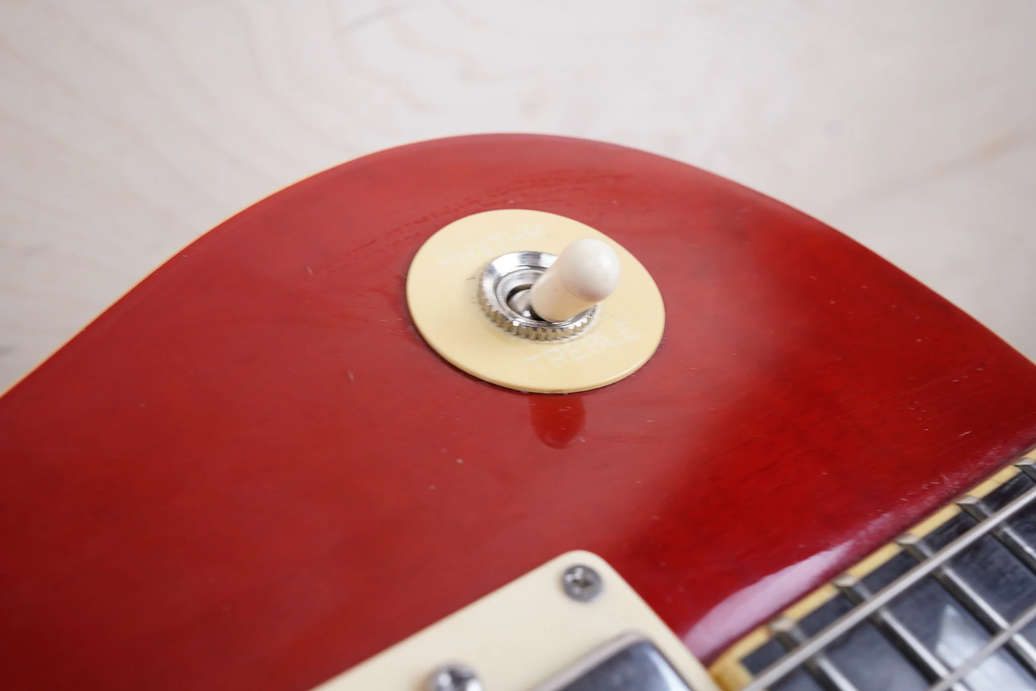 Orville LPS-75 Les Paul Standard 1997 Cherry Sunburst w/ Bag - Image 8