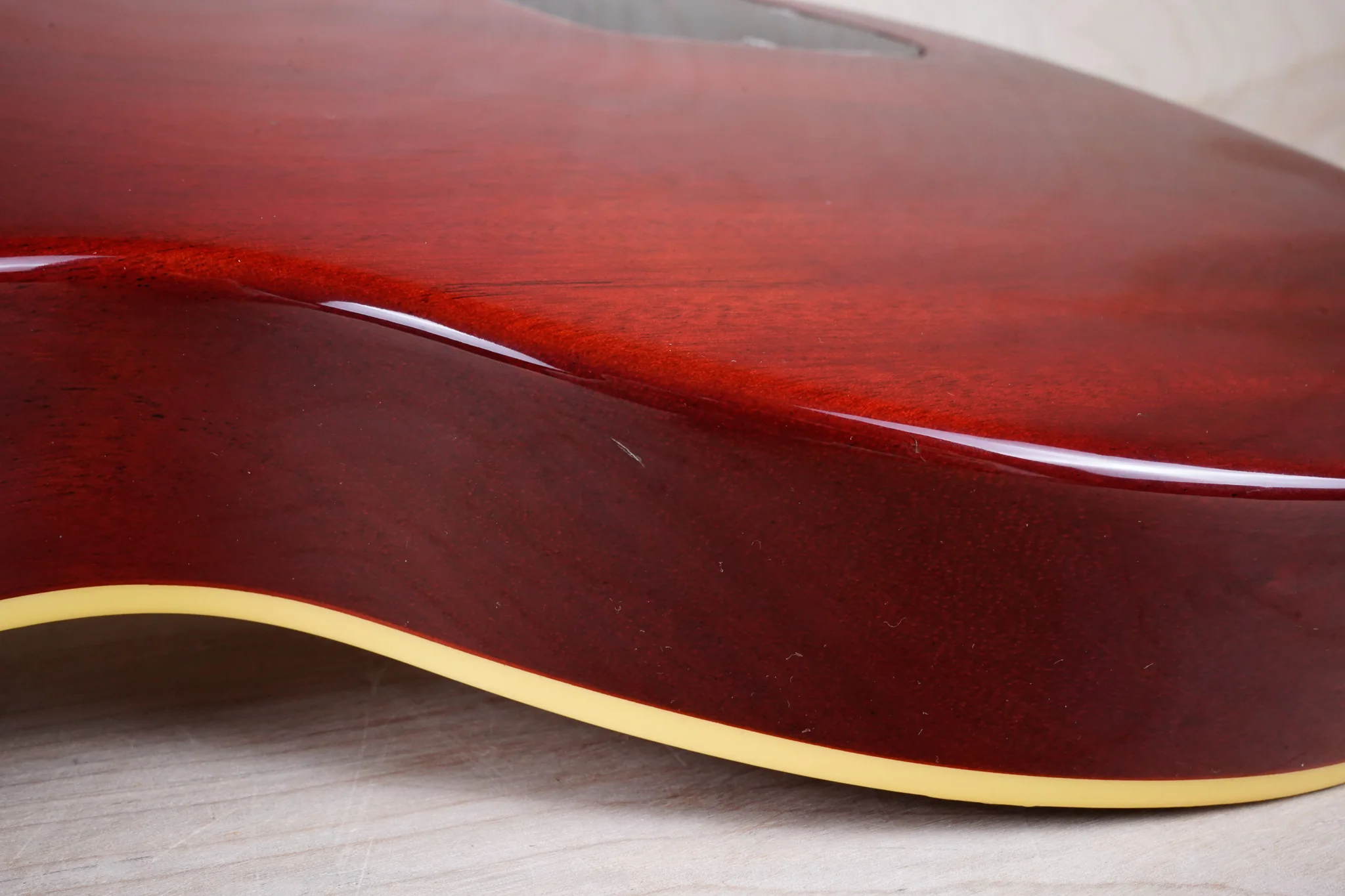 Orville LPS-75 Les Paul Standard Left Handed MIJ 1997 Cherry Sunburst Japan Gibson Lefty w/ Bag - Image 11