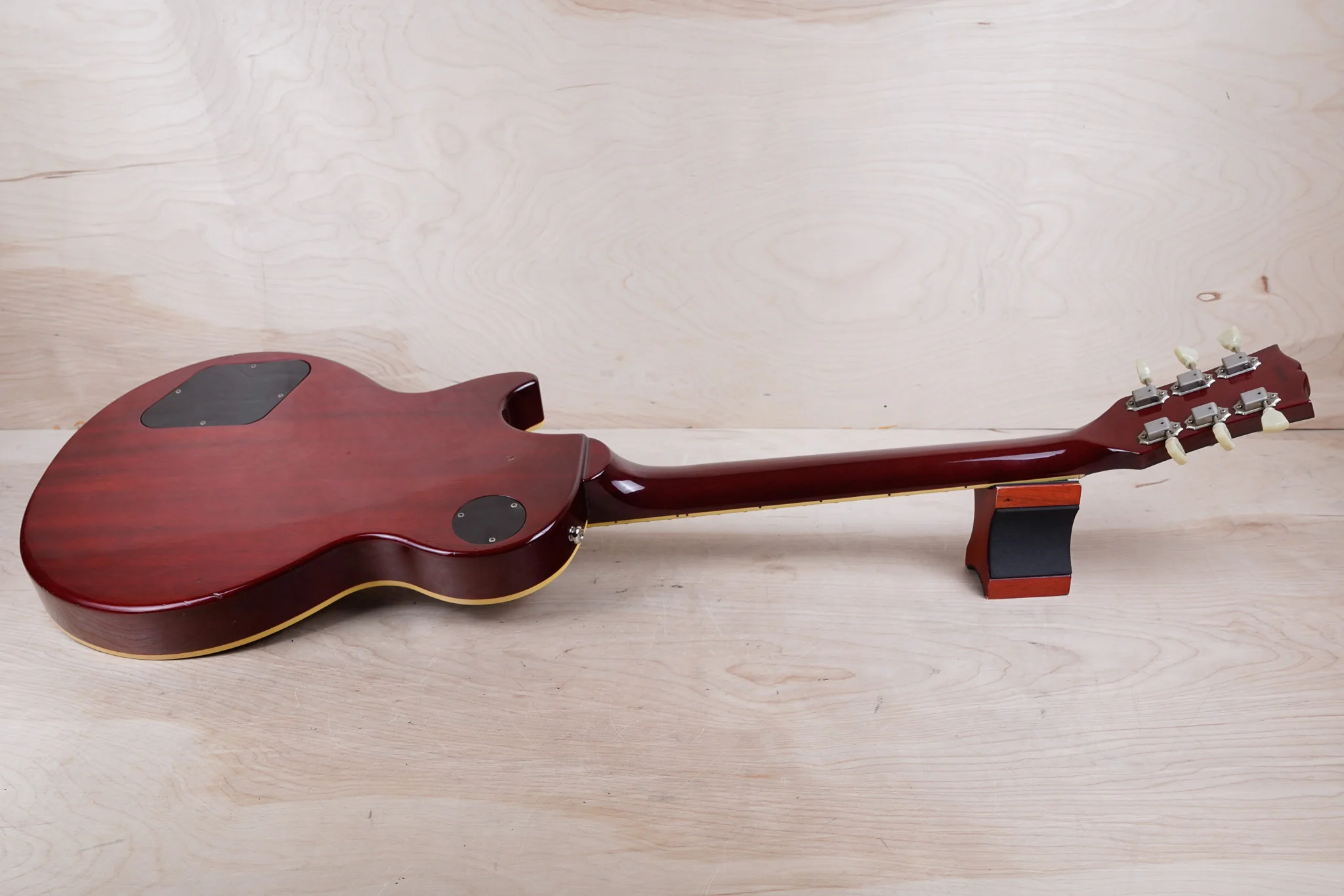 Orville LPS-75 Les Paul Standard MIJ 1993 Cherry Sunburst Quilt Top Japan Gibson w/ Bag - Image 12