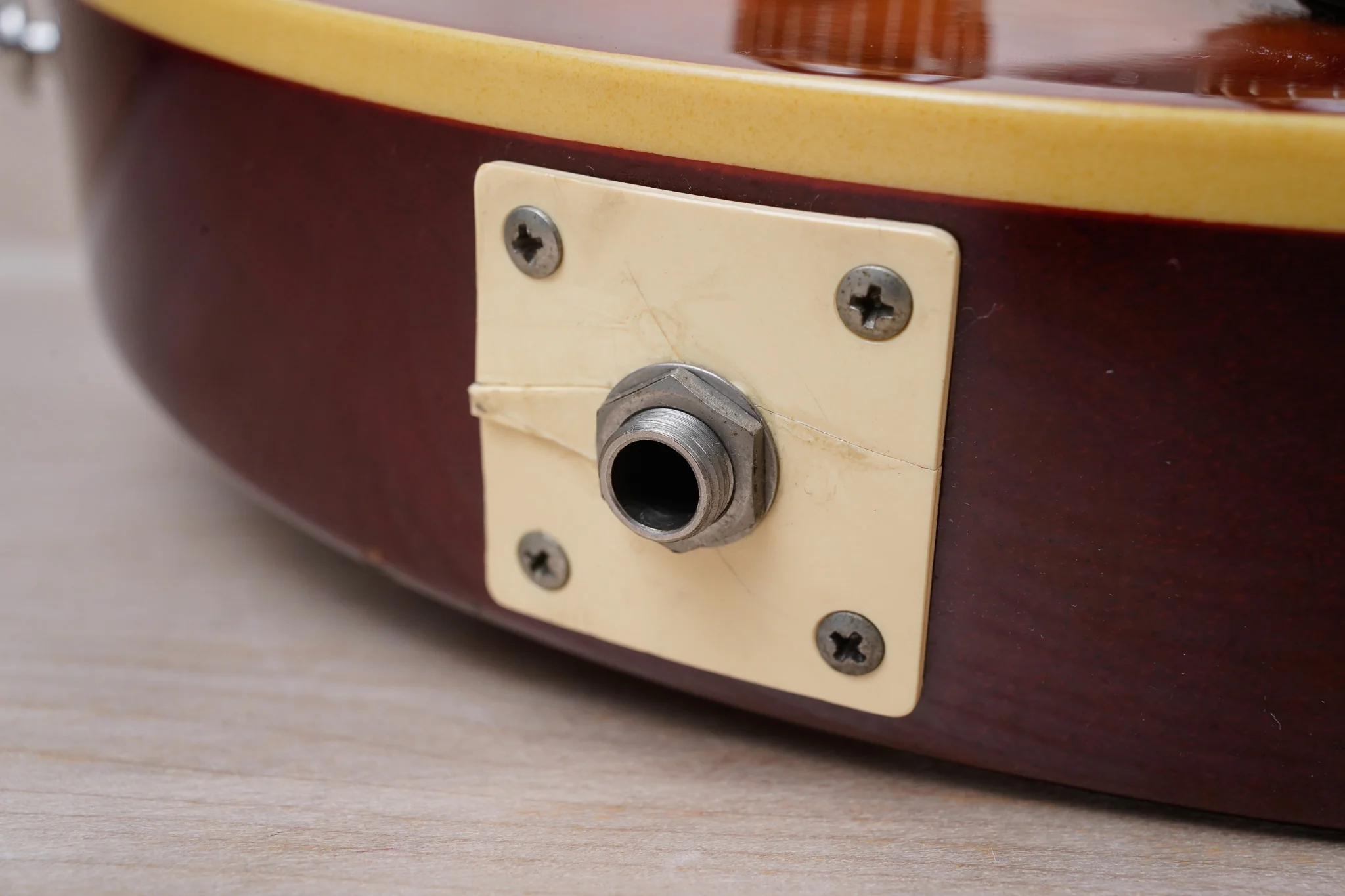 Orville LPS-75 Les Paul Standard MIJ 1993 Cherry Sunburst Quilt Top Japan Gibson w/ Bag - Image 8