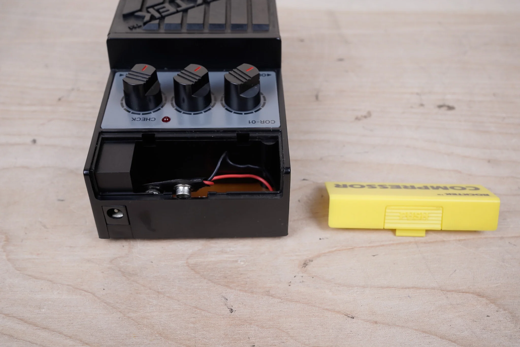 Rocktek COR-01 Compressor Pedal 1980s w/ Power Supply - Image 7