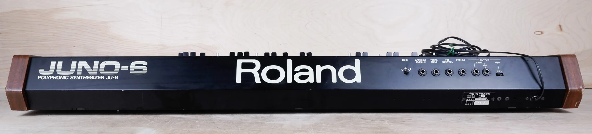 Roland Juno-6 61-Key Polyphonic Synthesizer 1983 Made in Japan MIJ - Image 9