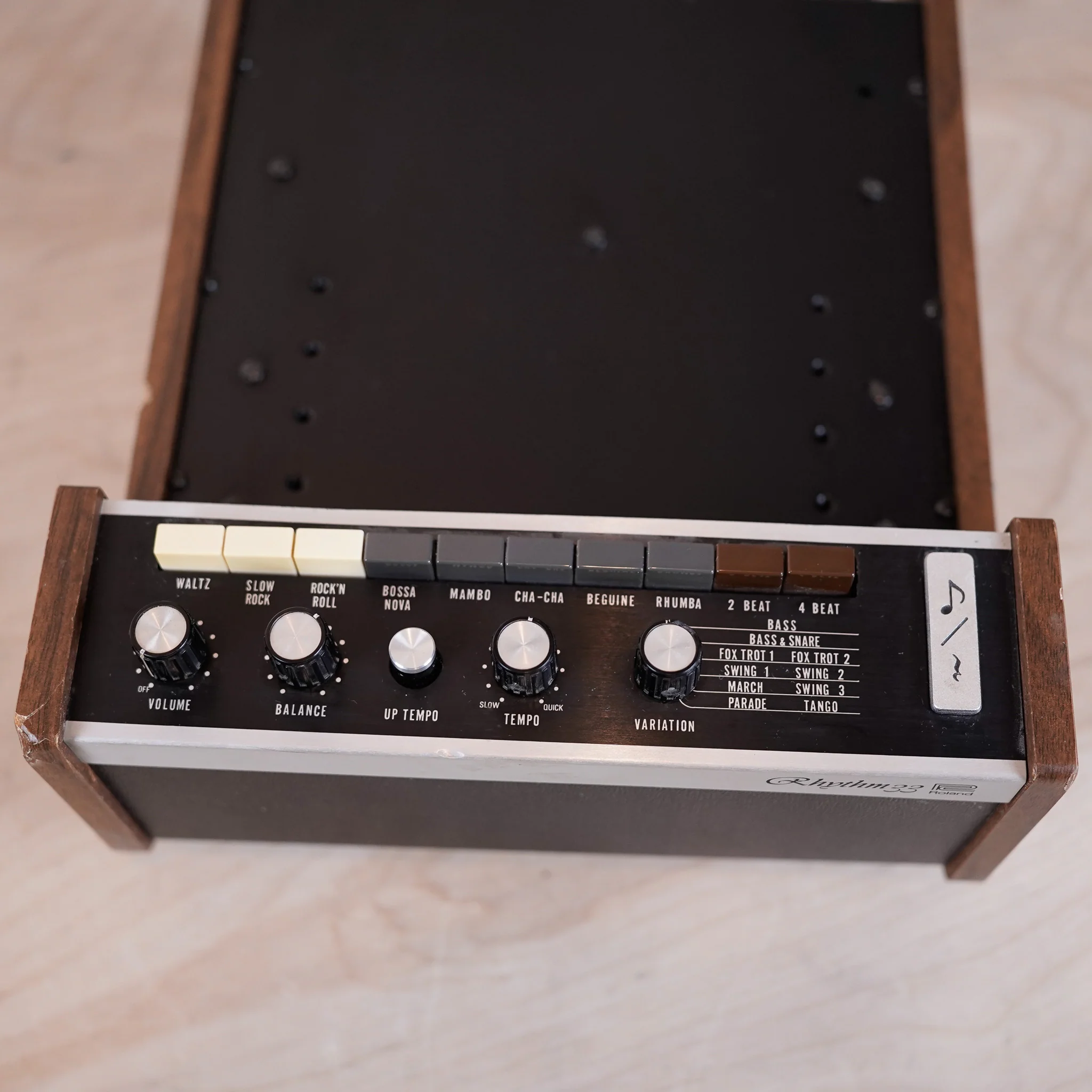 Roland TR-33/Rhythm 33 Drum Machine 1970 Made in Japan MIJ - Image 3