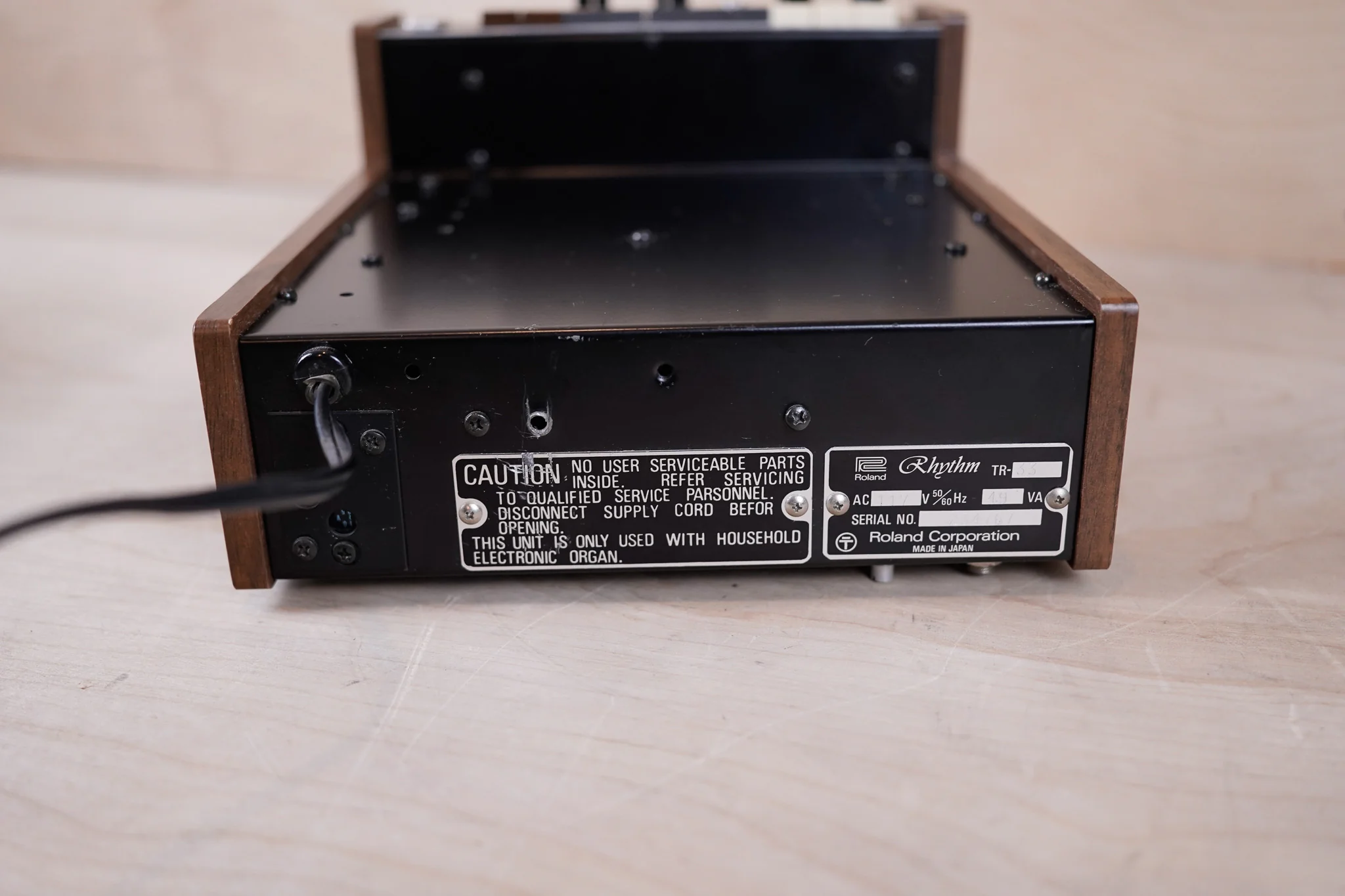 Roland TR-33/Rhythm 33 Drum Machine 1970 Made in Japan MIJ - Image 5