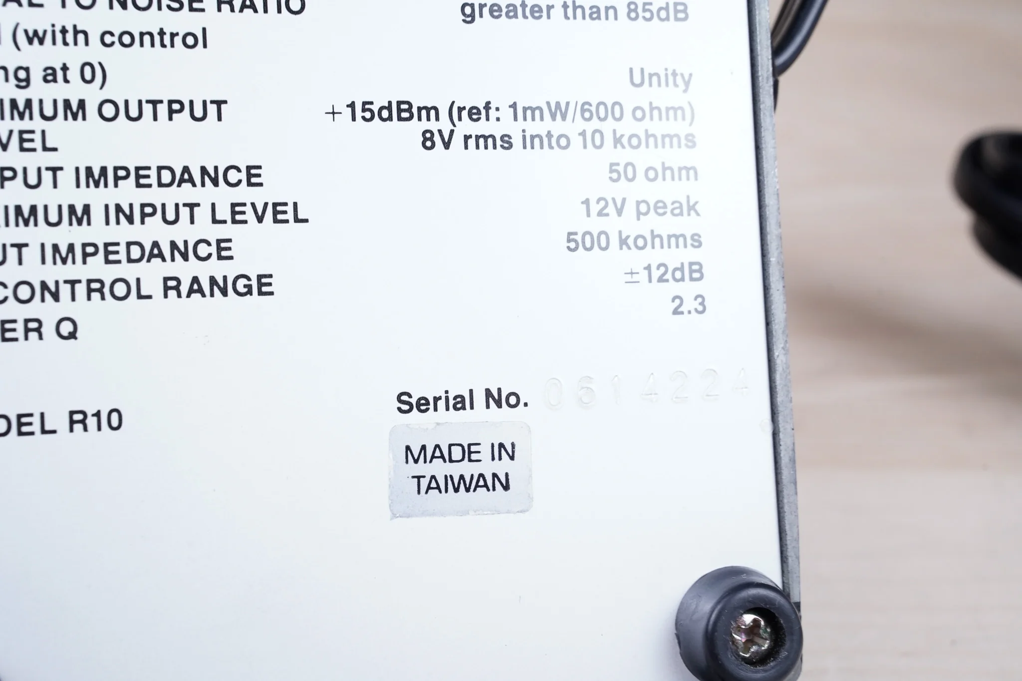 Ross 10 Band Graphic Equalizer in Box - Image 10