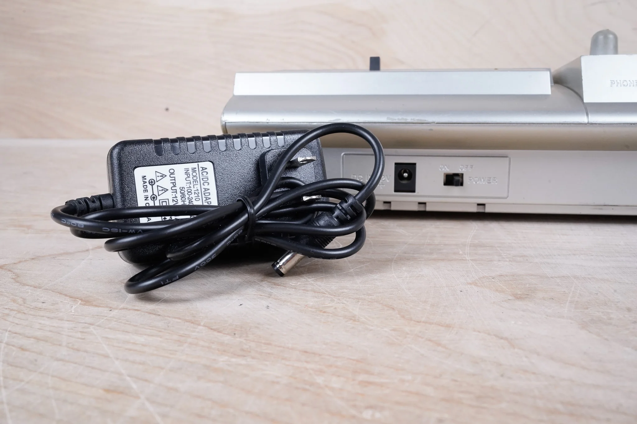 TASCAM MF-P01 Portastudio Multitrack Cassette Recorder Silver w/ Power Adapter and Cassette Tapes - Image 7