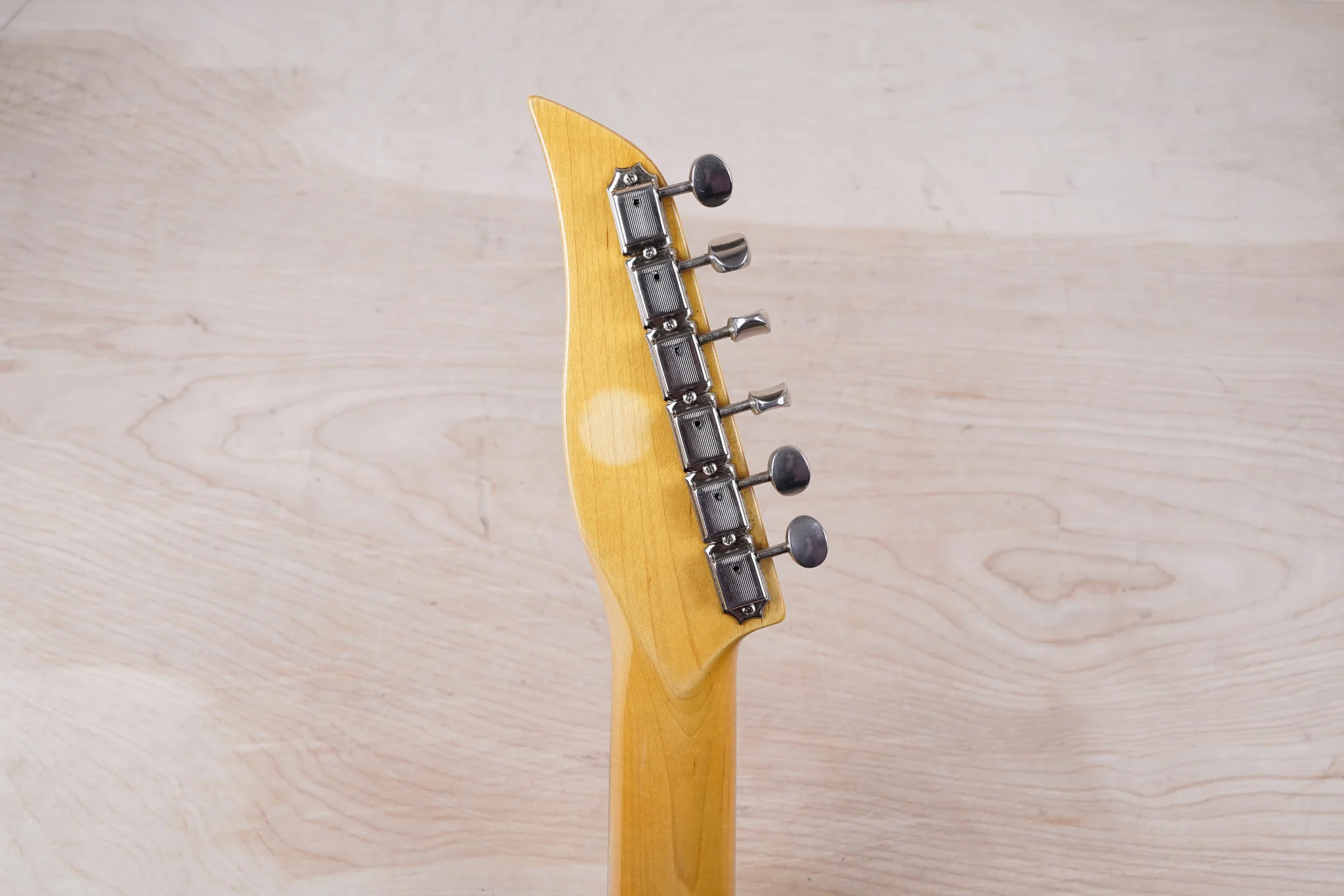 Tokai Blazing Fire Talbo Reissue SSS MIJ 1990's Metallic Red Seymour Duncan HHH Pickups Made in Japan w/ Bag - Image 21