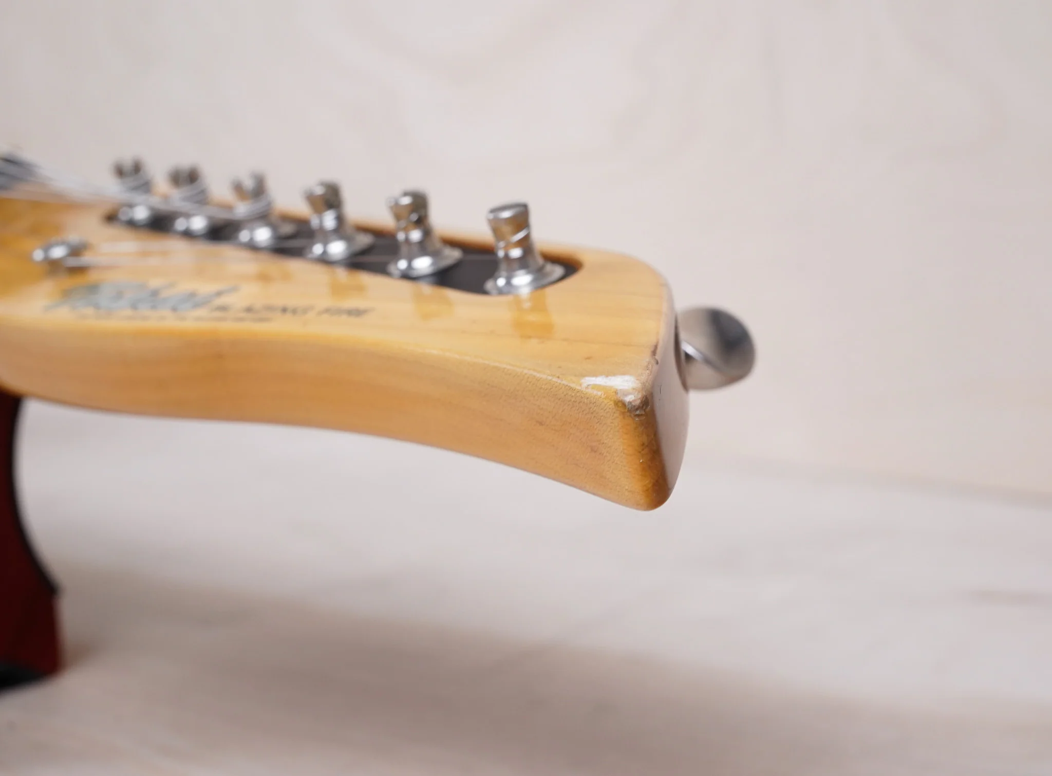 Tokai Blazing Fire Talbo Reissue SSS MIJ 1990's Metallic Red Seymour Duncan HHH Pickups Made in Japan w/ Bag - Image 22