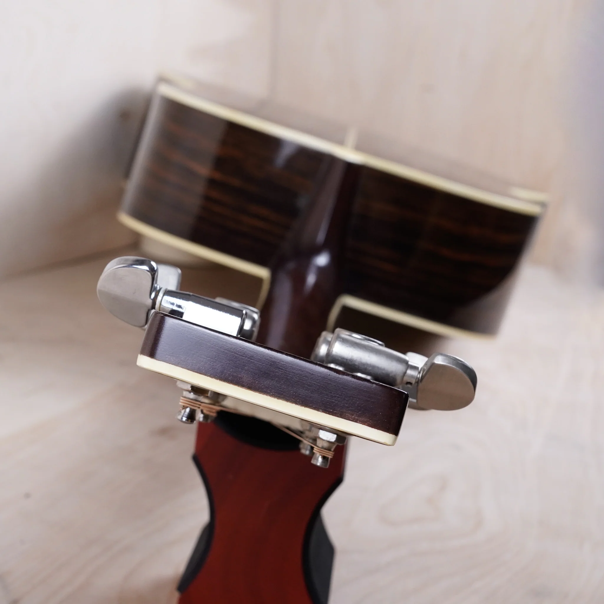 Tokai Cat's Eyes CE-300 Vintage Acoustic Guitar MIJ 1983 Natural Made in Japan w/ Hard Case - Image 17