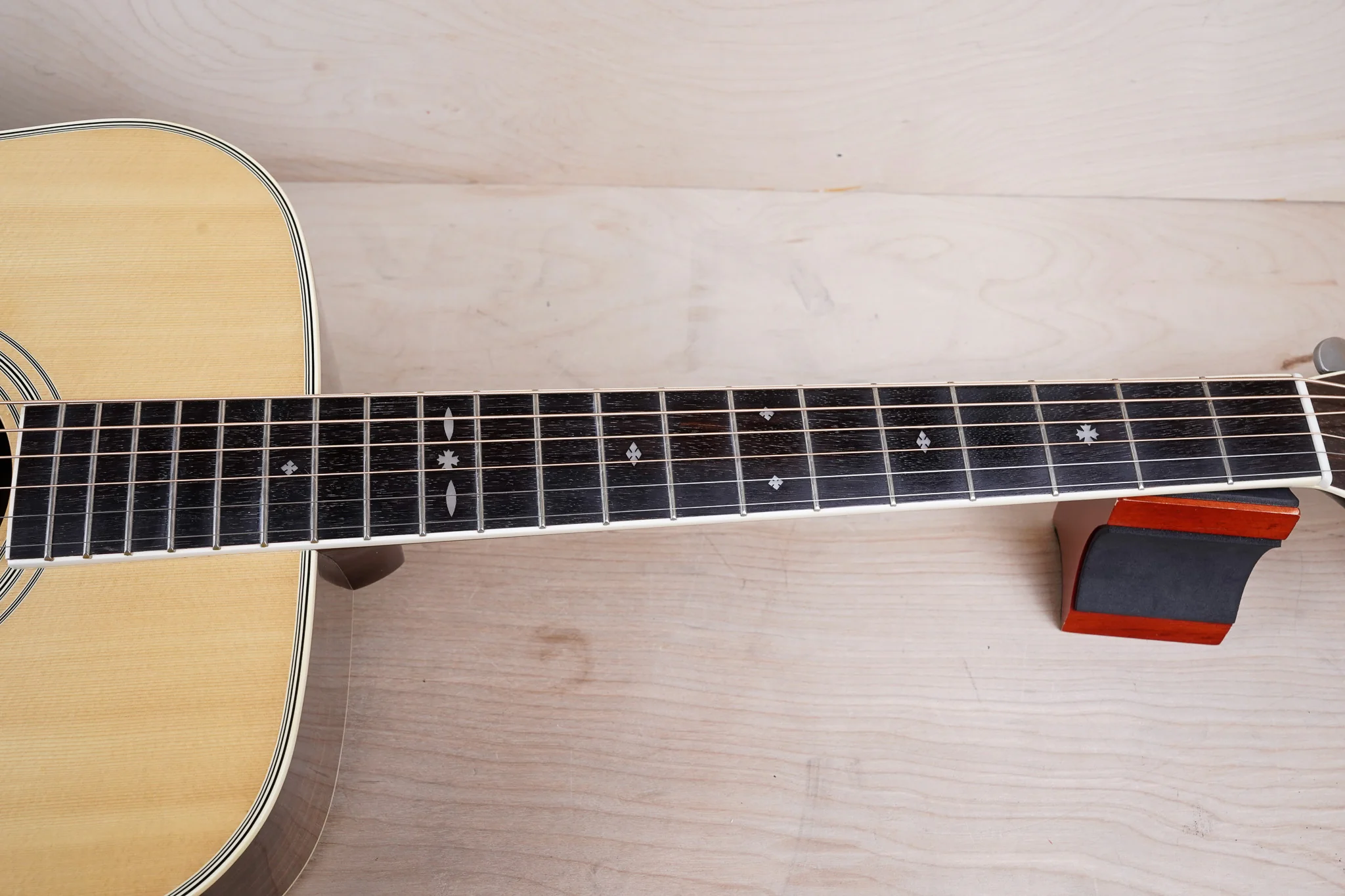 Tokai Cat's Eyes CE-300 Vintage Acoustic Guitar MIJ 1983 Natural Made in Japan w/ Hard Case - Image 9