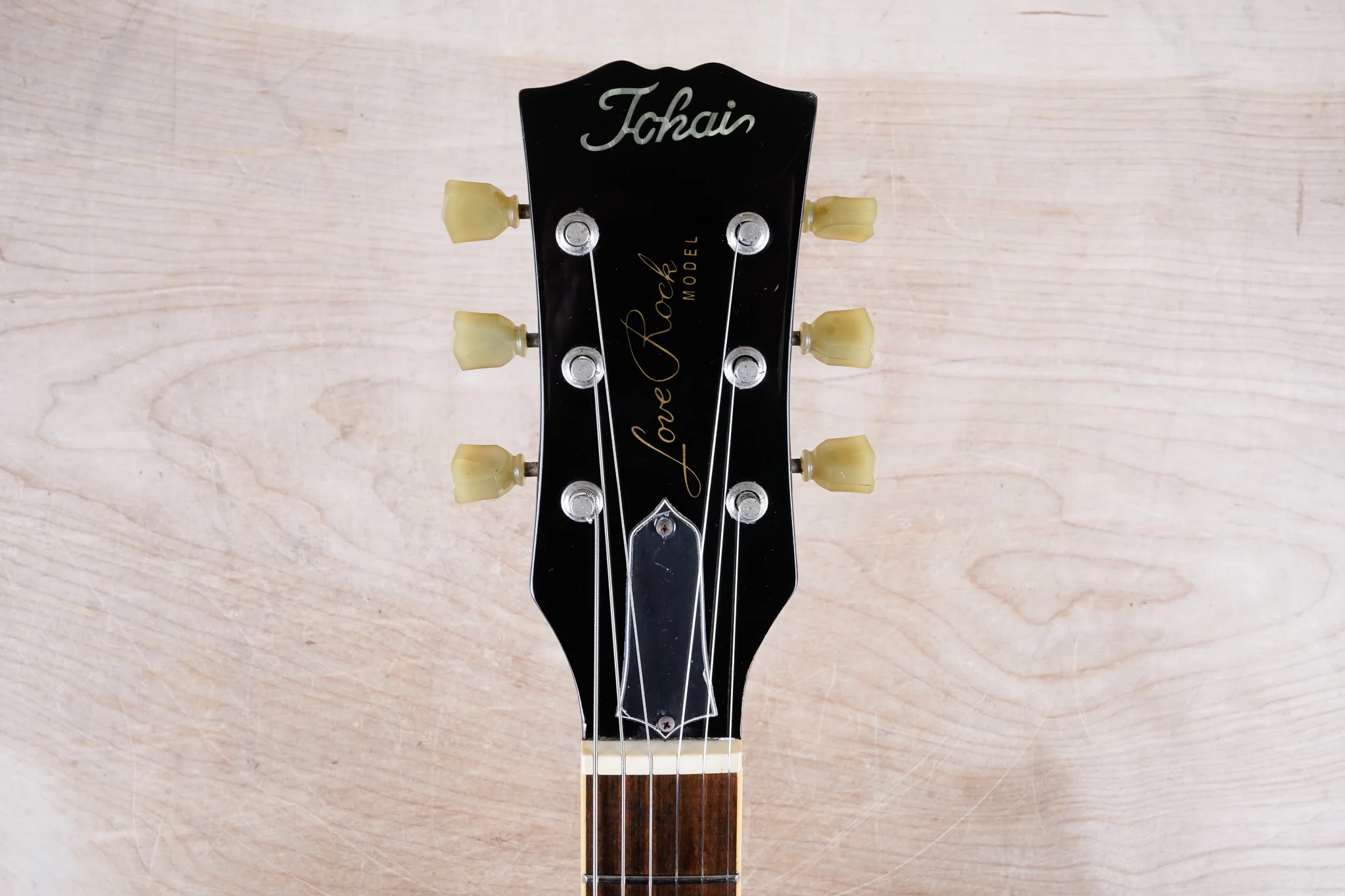 Tokai Love Rock ALS48 MIK 1999 See Through Dark Red w/ Bag - Image 20