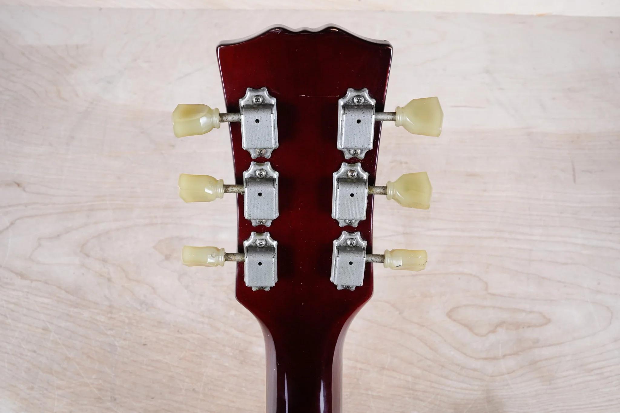 Tokai Love Rock ALS48 MIK 1999 See Through Dark Red w/ Bag - Image 21