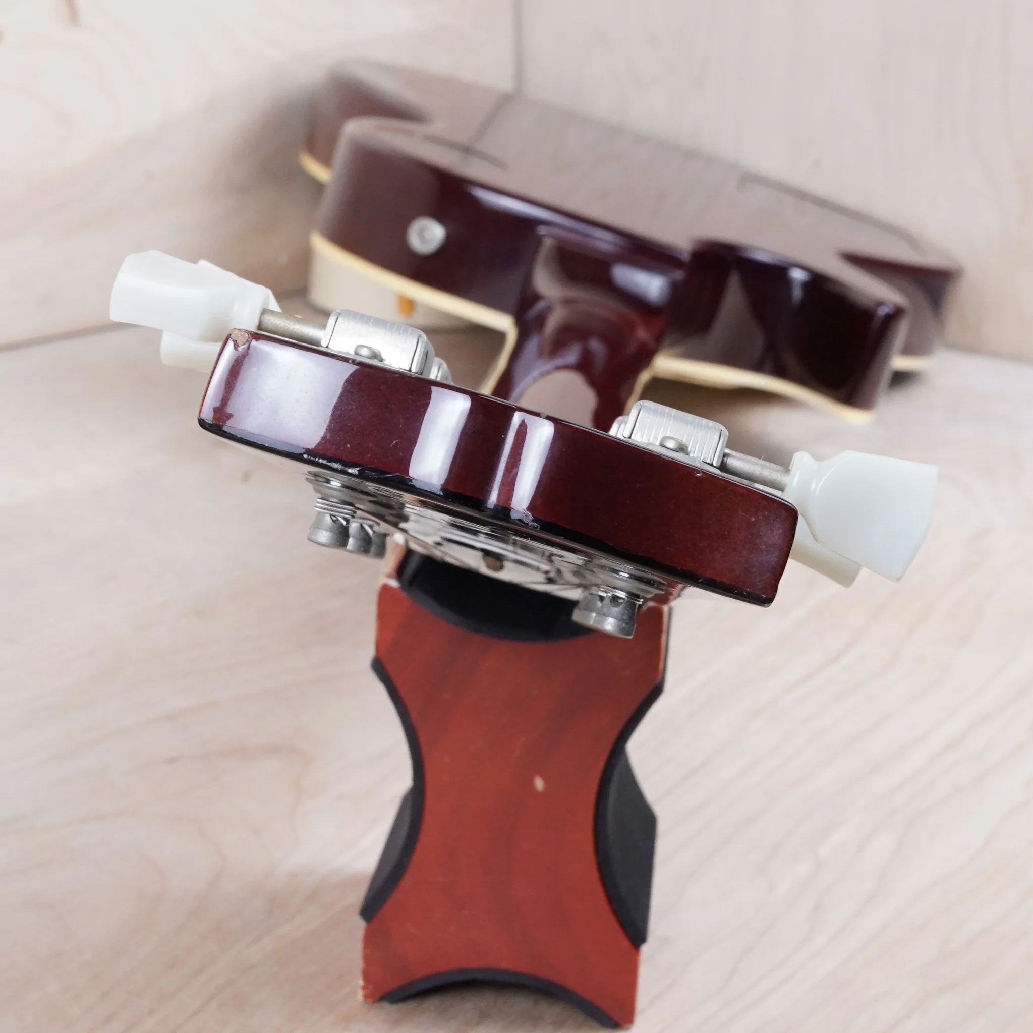 Tokai Love Rock Model LS-50 MIJ 1980 Brown Sunburst Maxon PAFs '59 Neck Profile Vintage Japan w/ Bag - Image 19