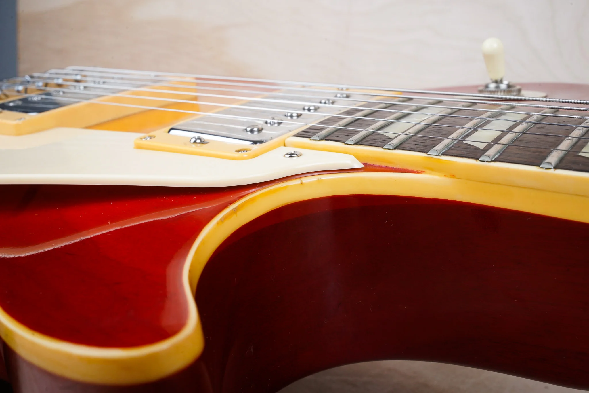 Tokai Reborn Old LS-50 MIJ 1980 Cherry Sunburst Vintage Japan w/ Bag - Image 7