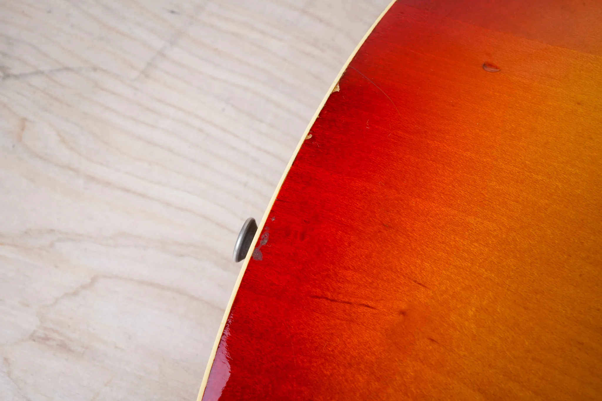 Tokai Reborn Old LS-50 MIJ 1980 Cherry Sunburst Vintage Japan w/ Bag - Image 9