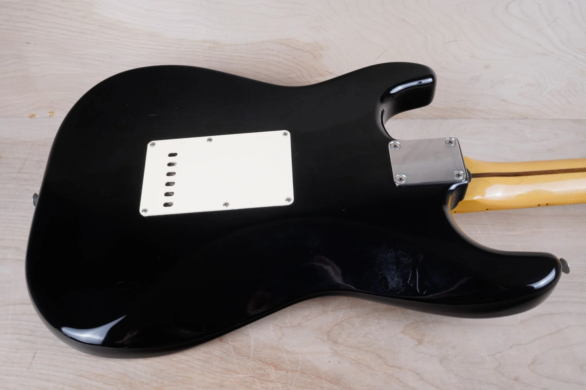 Tokai ST-60 Springy Sound MIJ 1981 Black "E Stamp" PUs Vintage Japan w/ Bag - Image 9