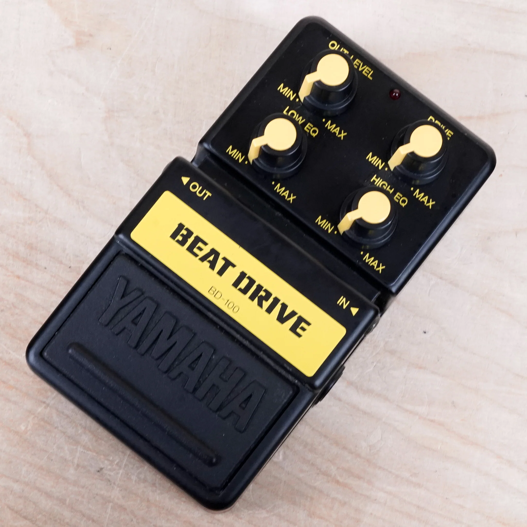Yamaha BD-100 Beat Drive Pedal 1980s Black Made In Japan