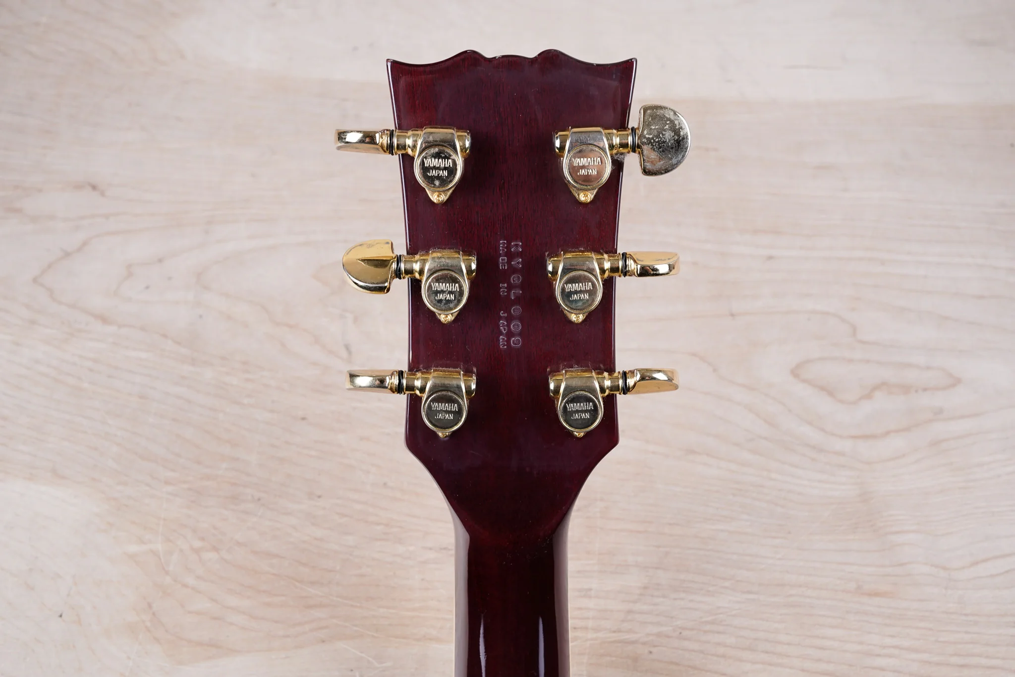 Yamaha SA-2100 Semi-Hollow Body MIJ 1984 Burgundy Vintage Made in Japan w/ Bag - Image 21