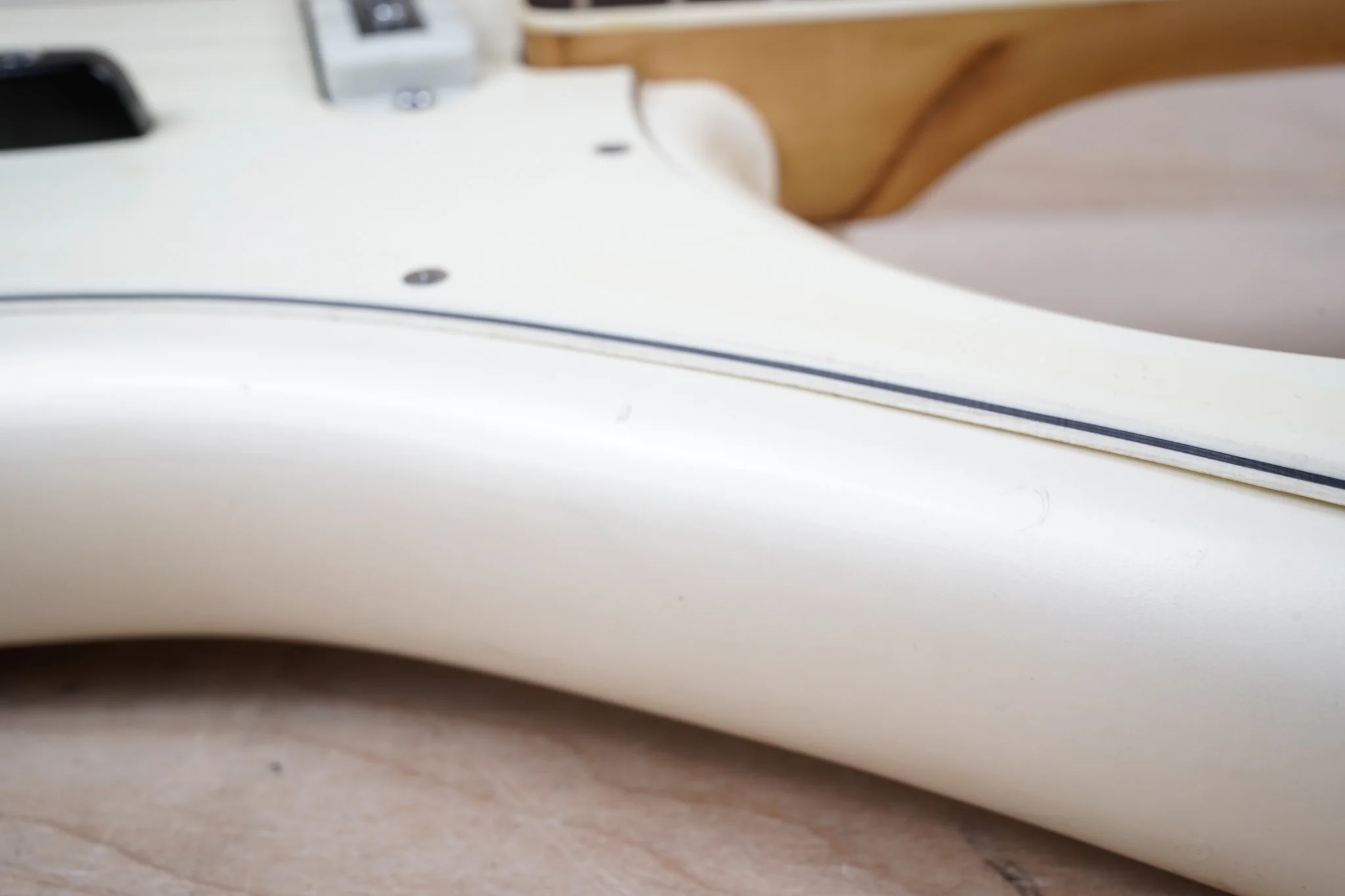 Yamaha SB-2A Flying Samurai Bass MIJ 1968 Peal White Vintage Made in Japan w/ Hard Case - Image 27