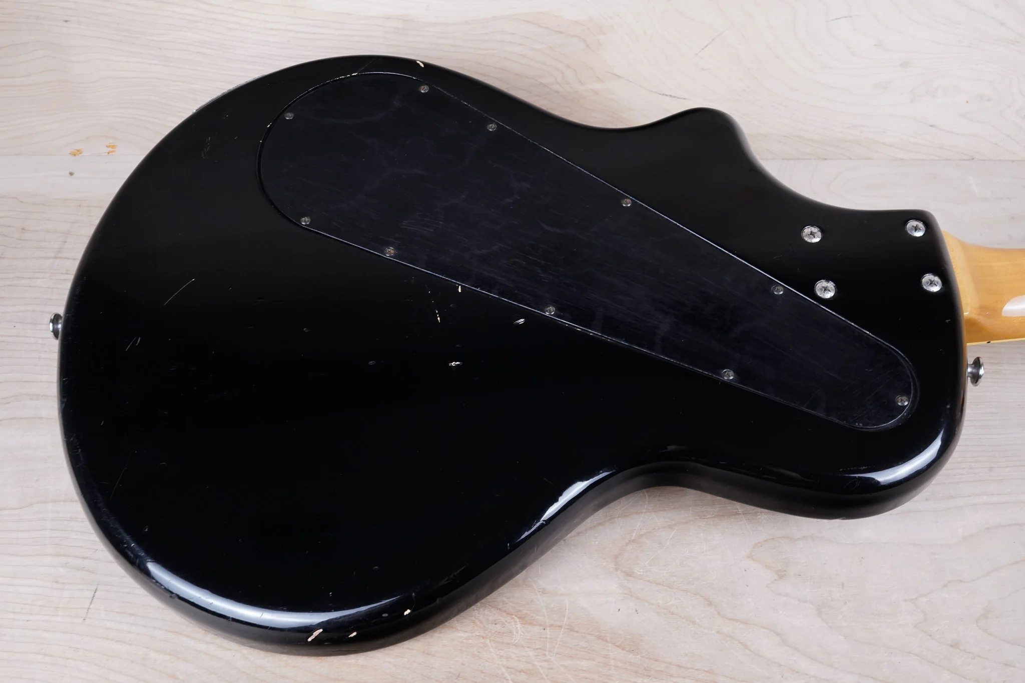 Yamaha SG-40 MIJ 1972 Black Vintage Japan w/ Bag - Image 13
