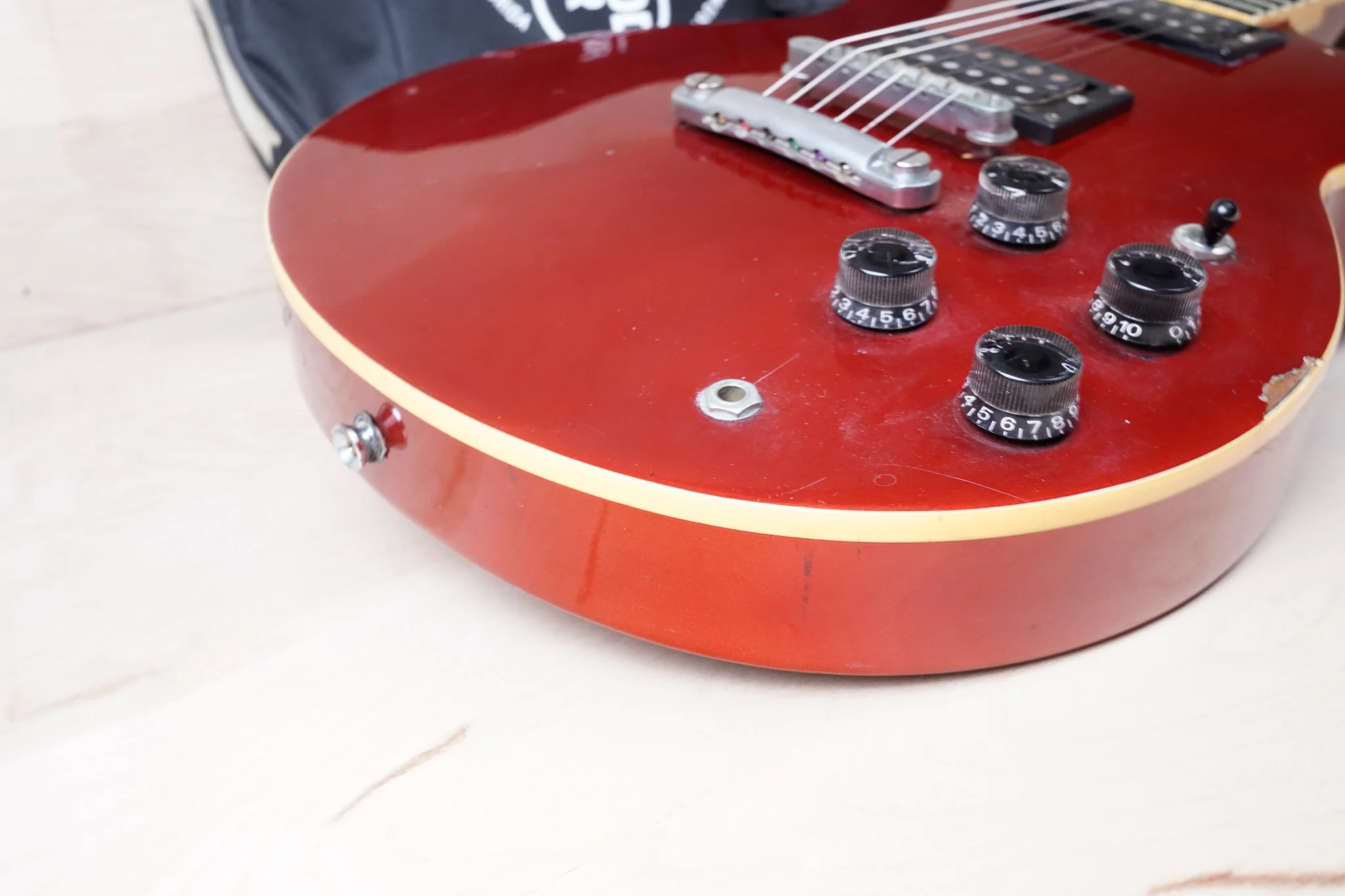 Yamaha SG-510 Made in Japan 1984 Red MIJ w/ Bag - Image 10