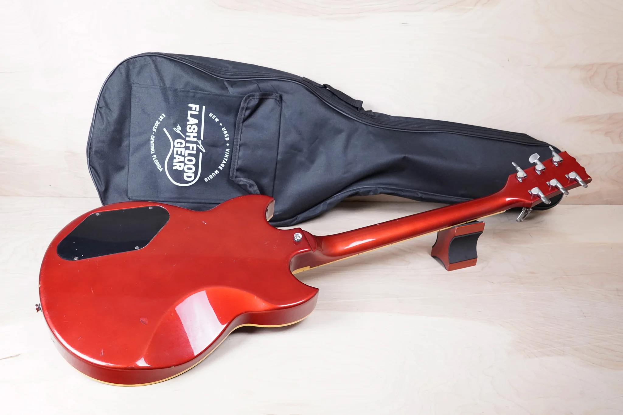 Yamaha SG-510 Made in Japan 1984 Red MIJ w/ Bag - Image 11