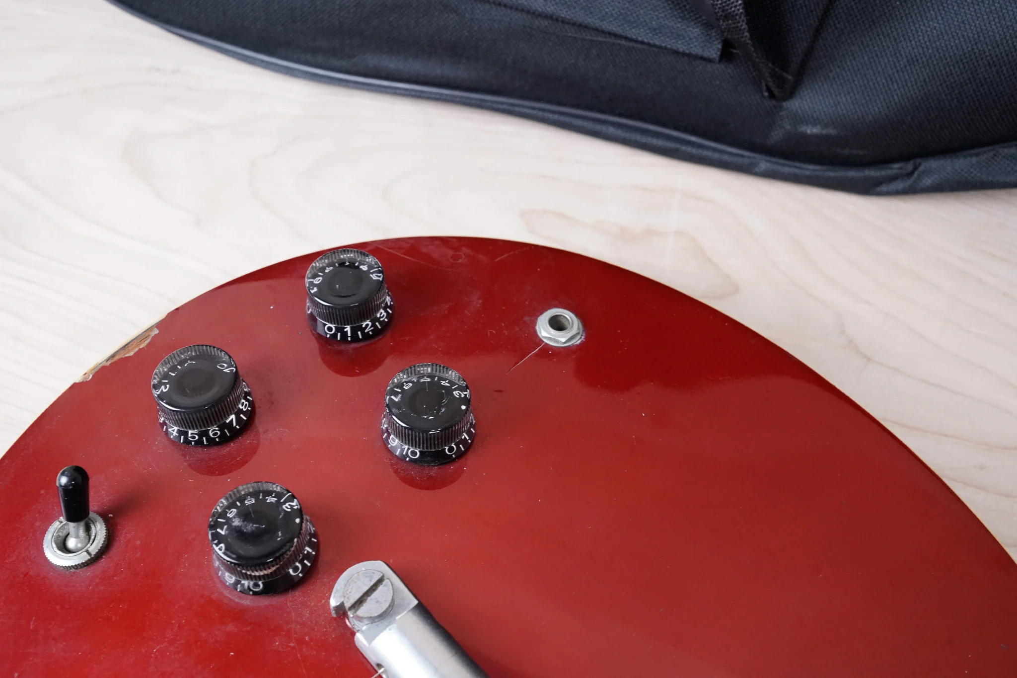 Yamaha SG-510 Made in Japan 1984 Red MIJ w/ Bag - Image 24