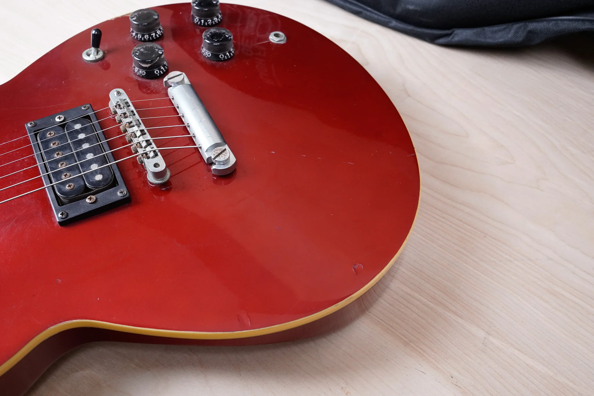 Yamaha SG-510 Made in Japan 1984 Red MIJ w/ Bag - Image 26