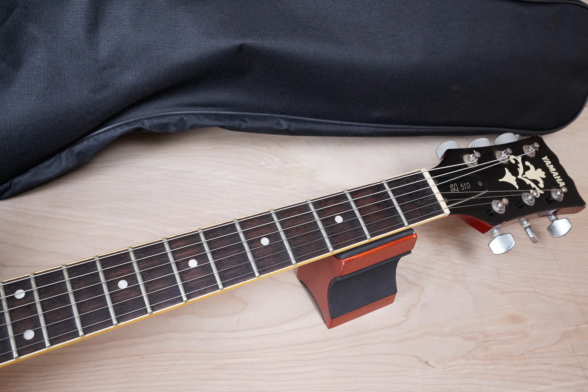 Yamaha SG-510 Made in Japan 1984 Red MIJ w/ Bag - Image 6