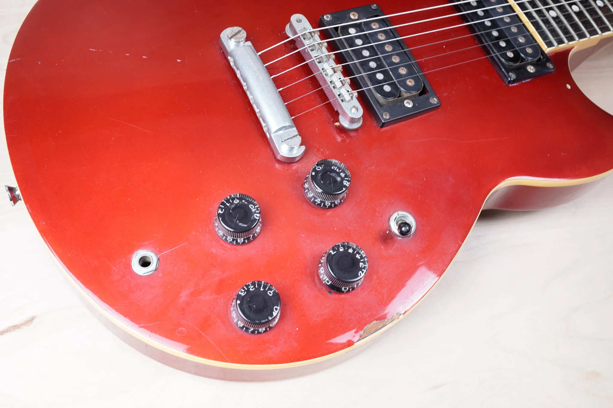 Yamaha SG-510 Made in Japan 1984 Red MIJ w/ Bag - Image 8