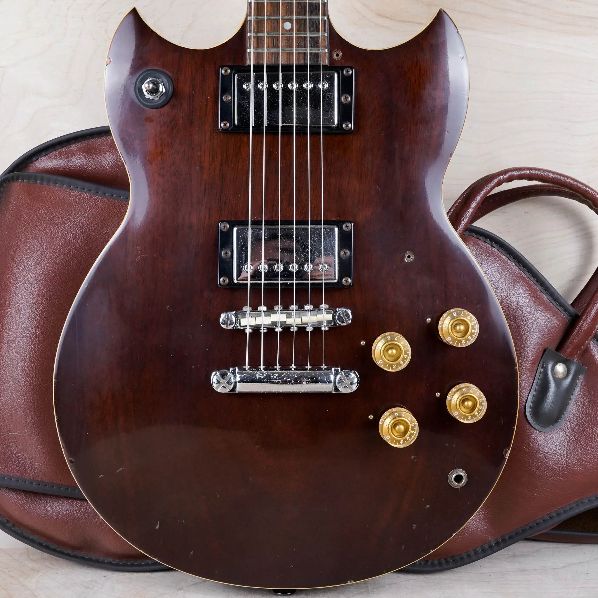Yamaha SG-90 MIJ 1974 Walnut Vintage Japan w/ Bag